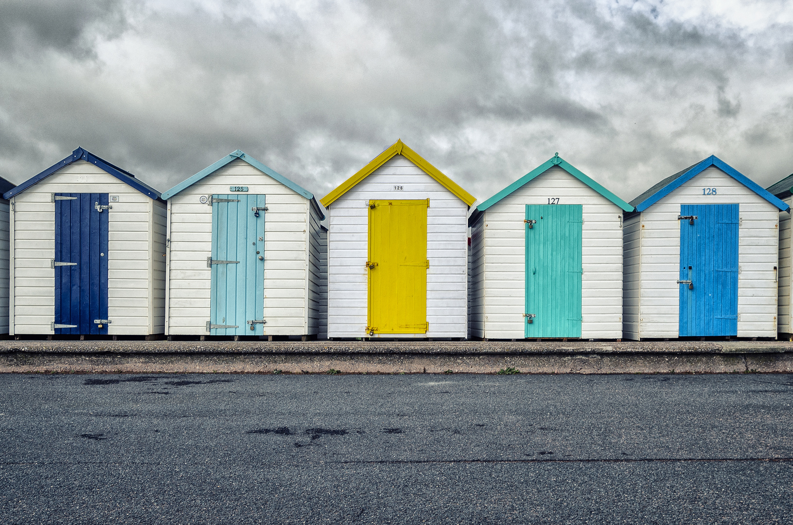 ... bathing boxes ...