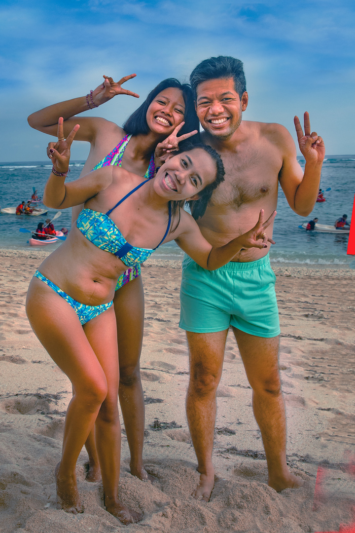 Bathing fun at Pantay Pandawa