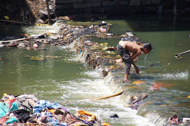 Bathing Kid