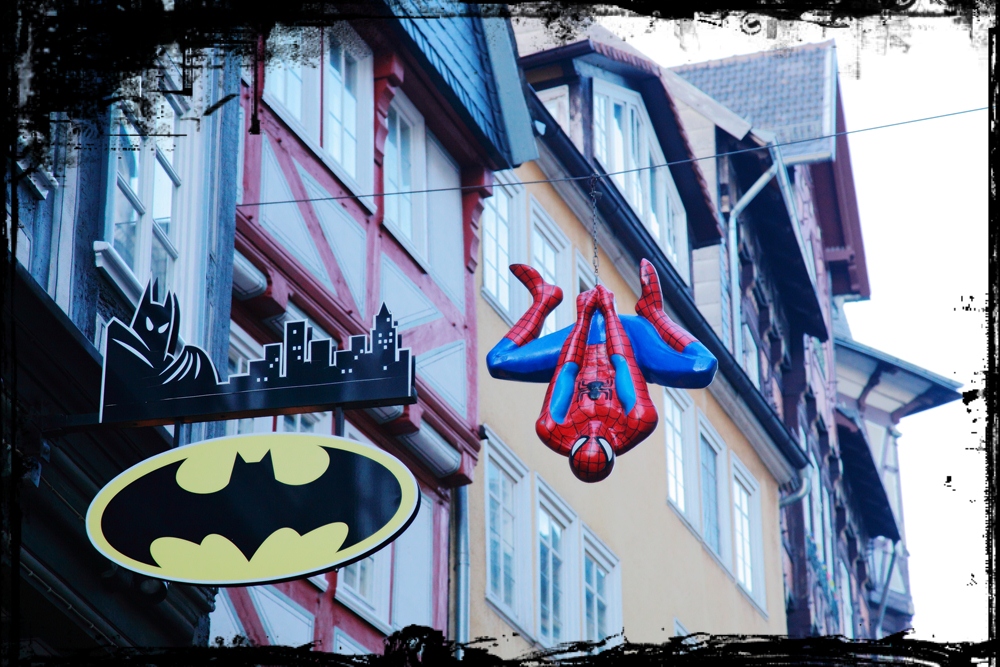 Batman erobert die Altstadt