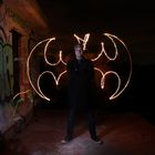 Batman Light Painting