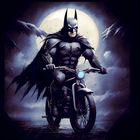 Batman reitet durch die Nacht