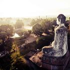 Battambang, Wat Ek Phnom, Buddha, Luftbild