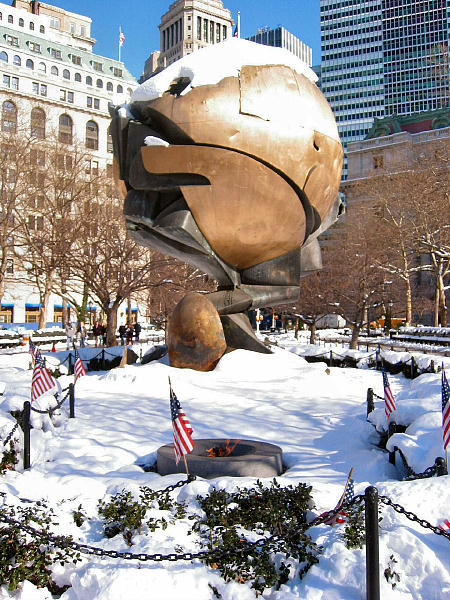 Battery Park, Mahnmal zum 11. September