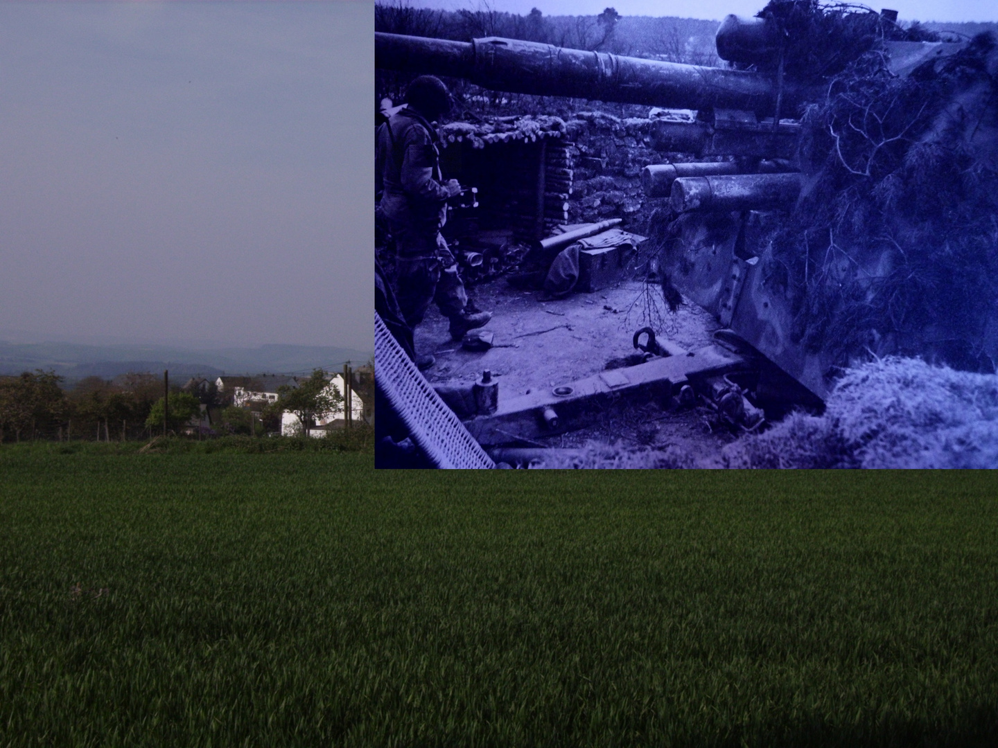 Battle of Pfaffenheck - 8,8er Flak in Udenhausen