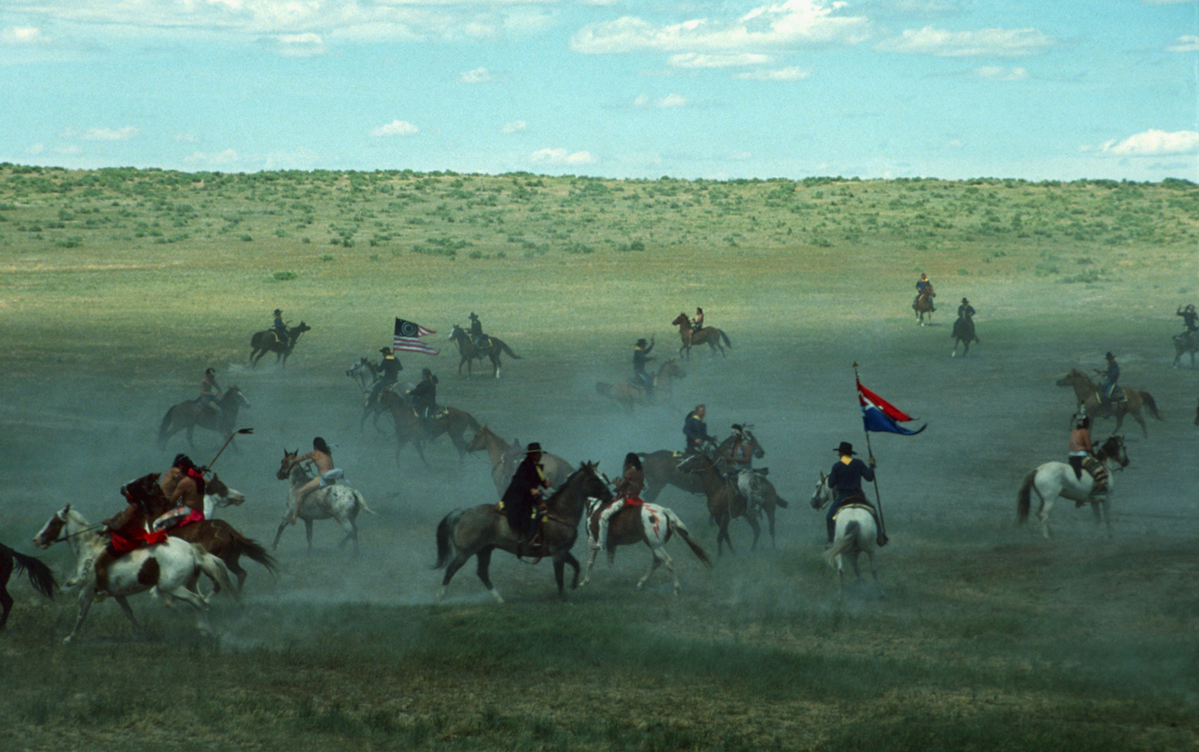 Battle of the Little Bighorn Reenactment June 26th, MT - 1993 (5)