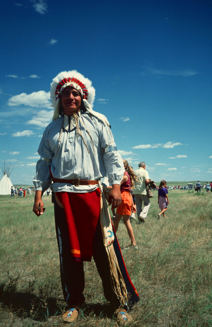 Battle of the Little Bighorn Reenactment June 26th, MT - 1993 (7)