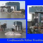 Bau der Kölner Kranhäuser