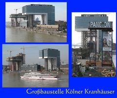 Bau der Kölner Kranhäuser