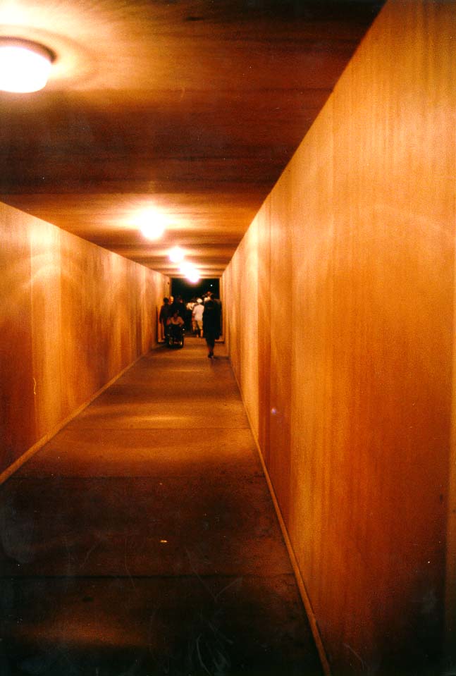 Bau-Tunnel im Strasbourger Münster