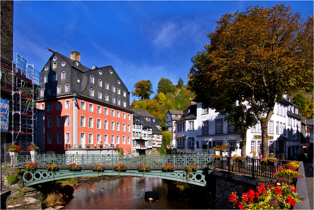 Bauarbeiten in Monschau