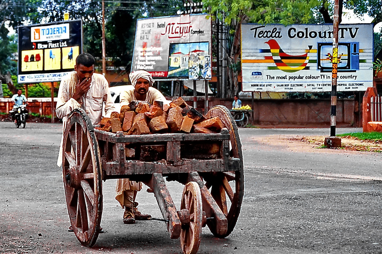 Bauarbeiter in Kolkata