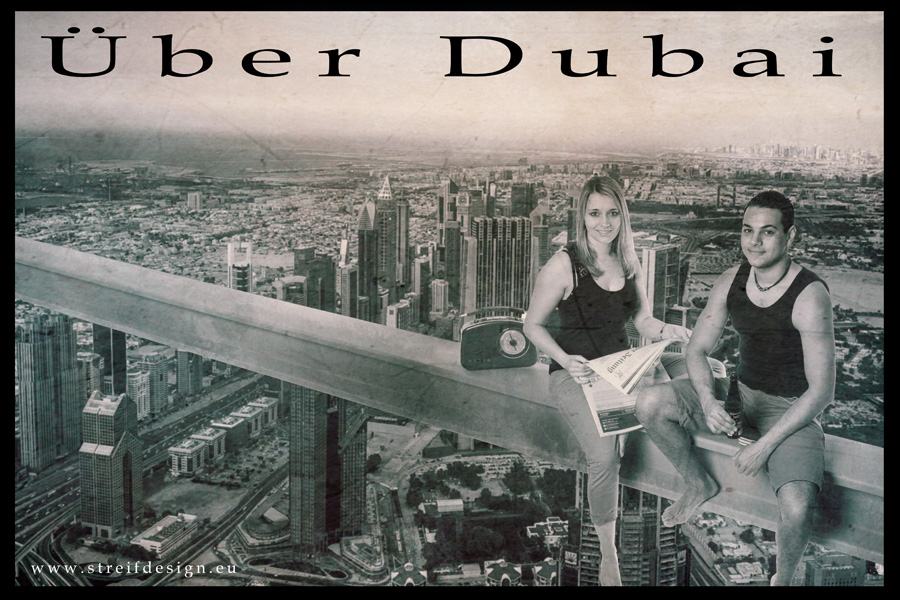 Bauarbeiter Stahlträger_Dubai