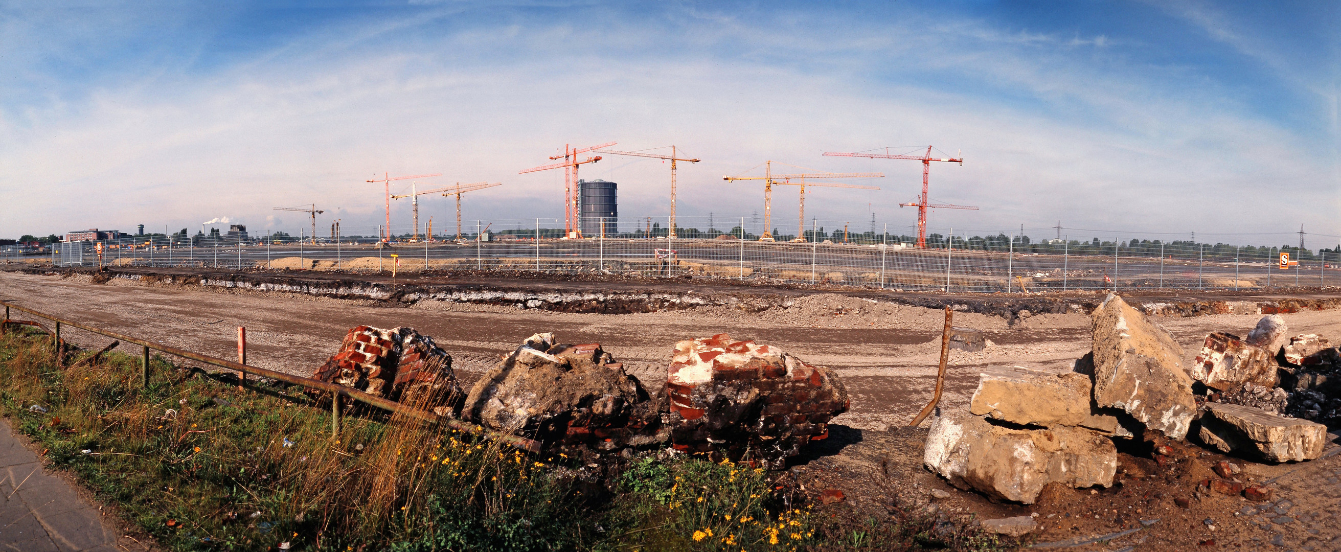 Baubeginn Centro Oberhausen 1994