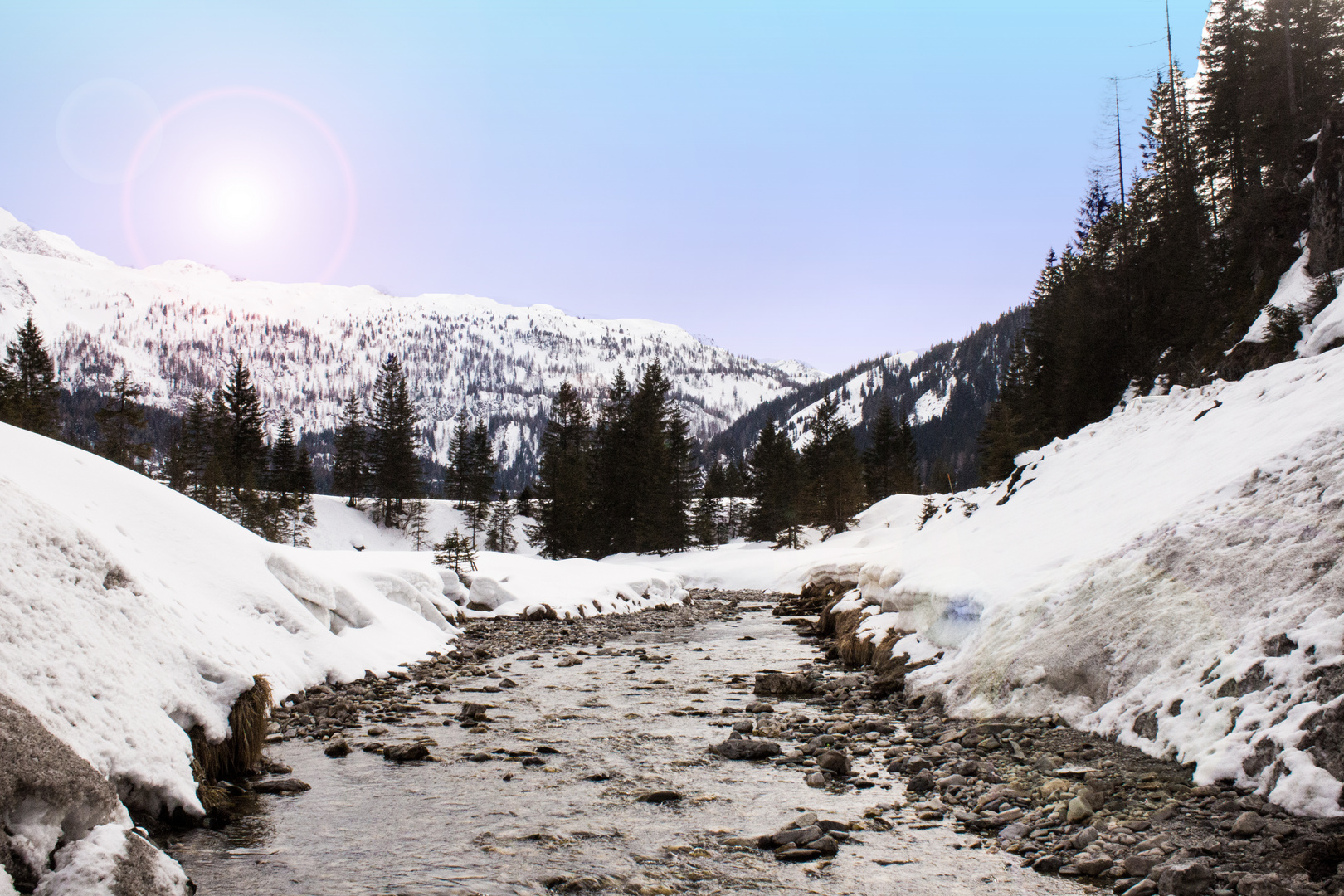 Bauchlauf in Obertauern