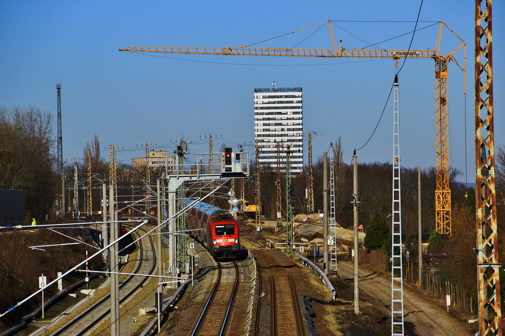 Bauen und Fahren...