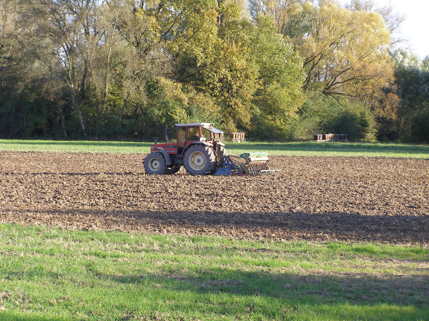 Bauer auf dem Acker