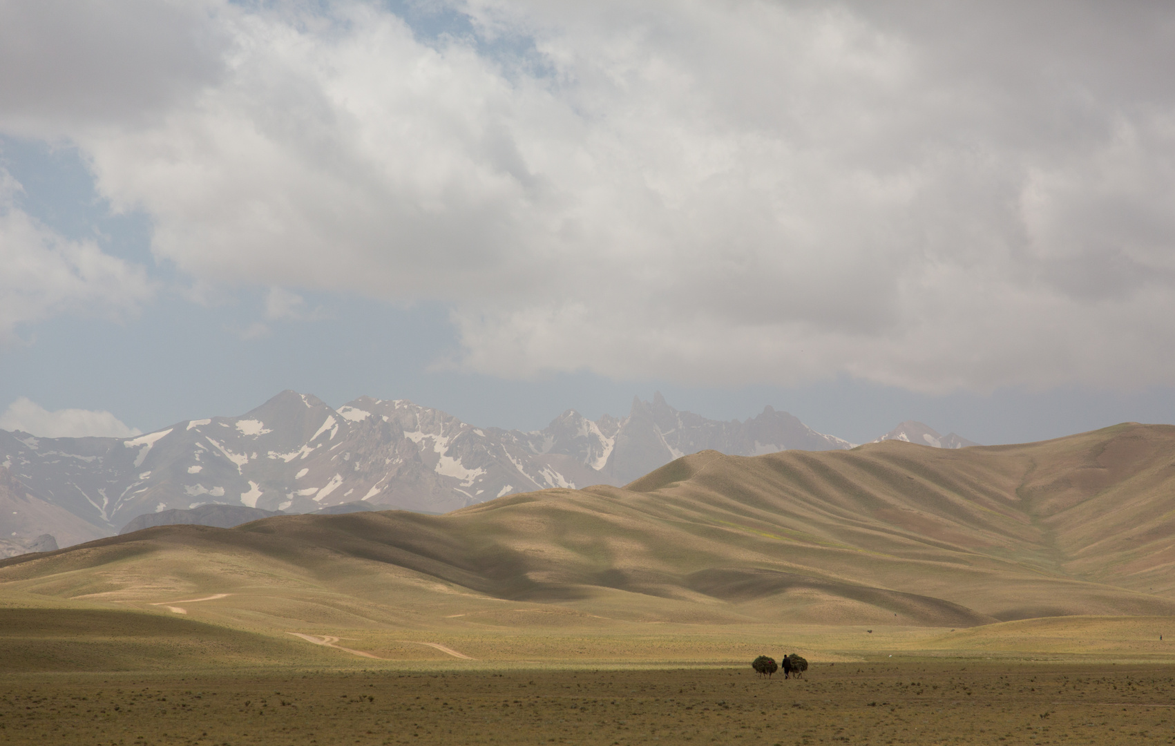 Bauer im Hochland von Bamyan, Afghanistan