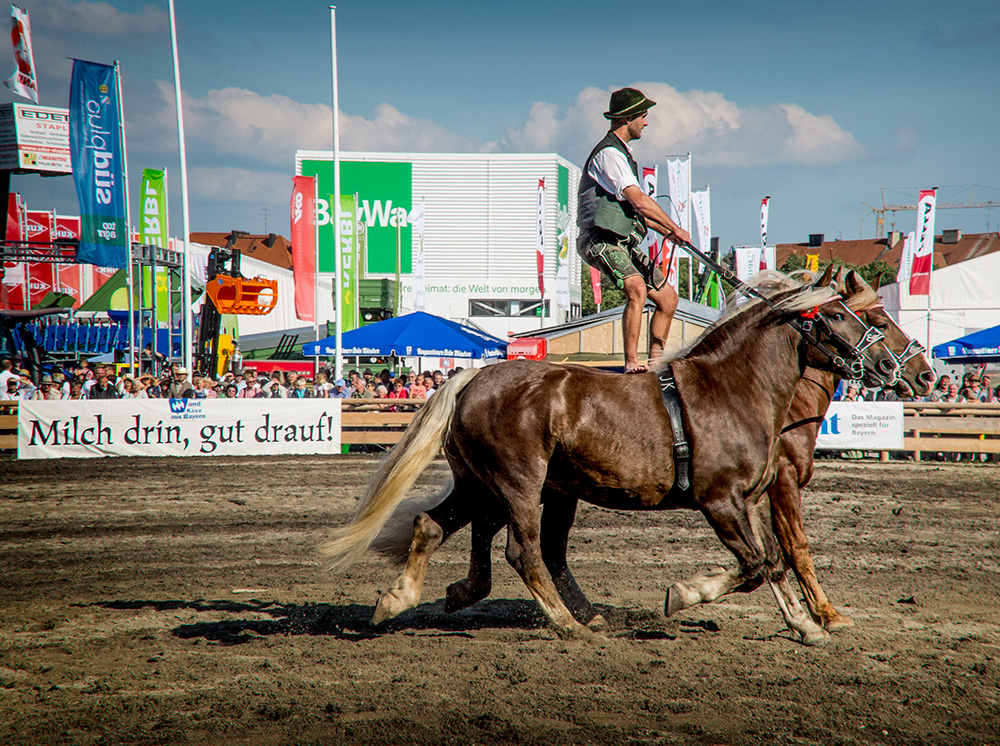 Bauer ohne Trecker