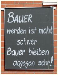 Bauer werden..