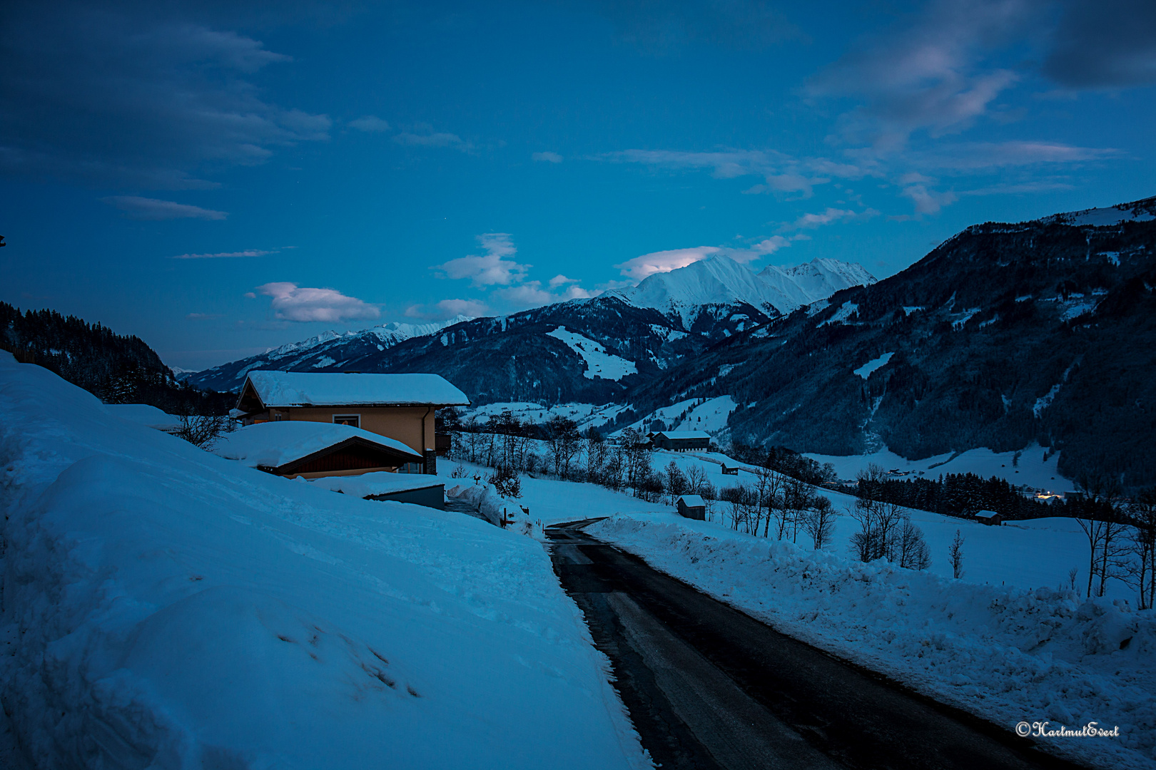 Bauerhöfe in den Kitzbüheler Alpen