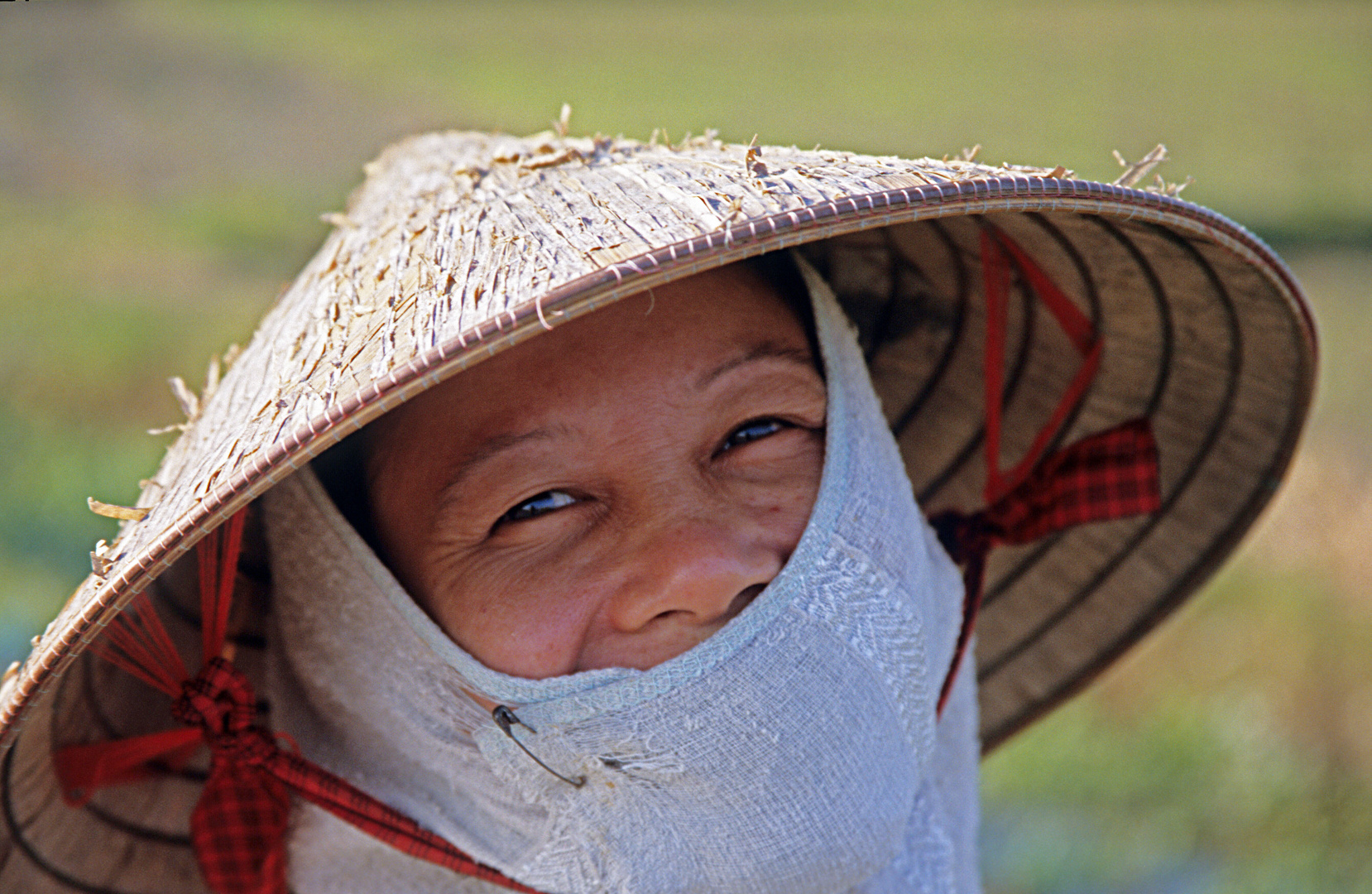 Bauerin in Vietnam