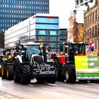 BAUERN-DEMONSTRATION , HAMBURG  