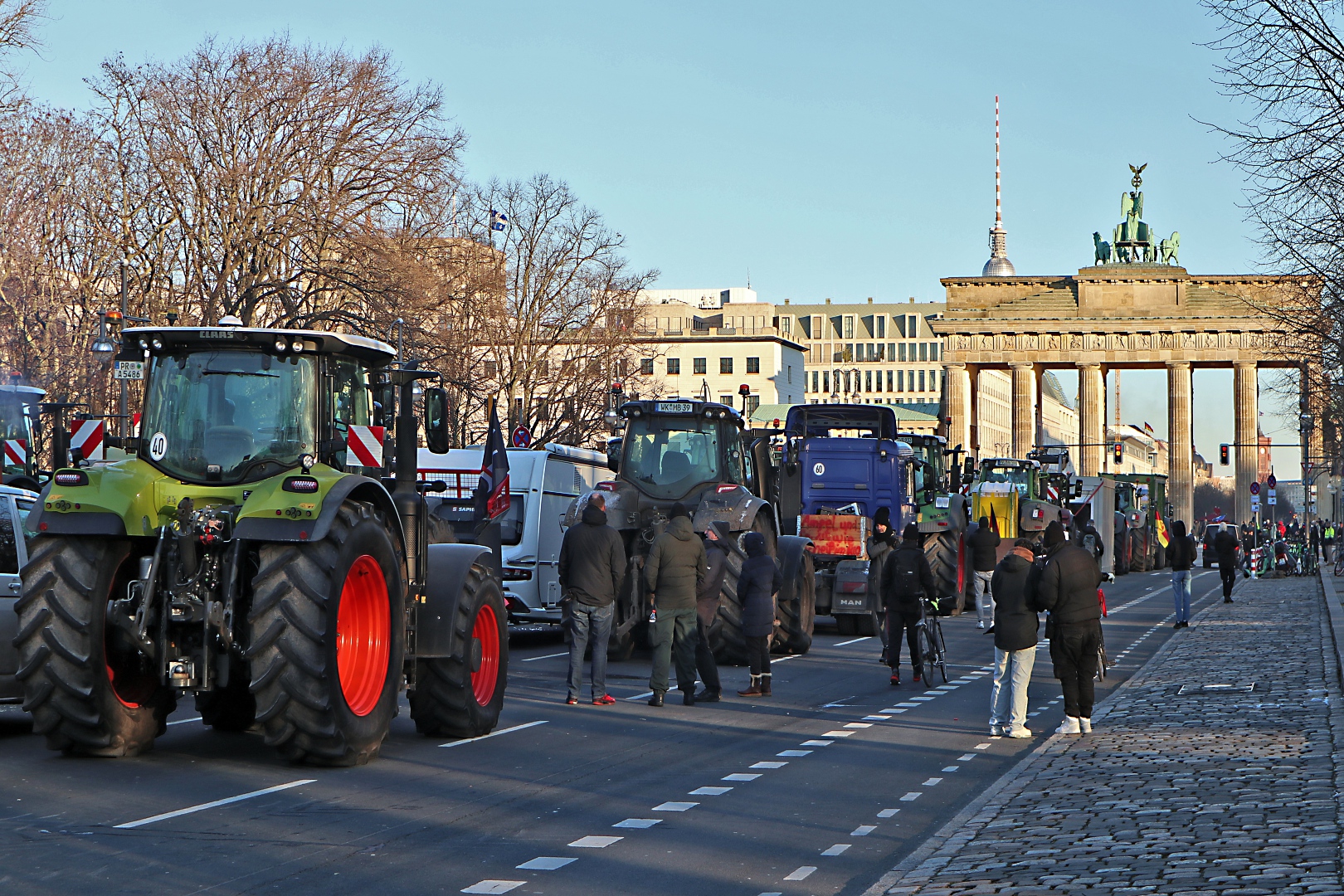 Bauern-Streik