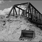 "Bauernbrücke" vor dem Abriss