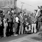 Bauerndemo im Frühjahr 1990 in Rostock