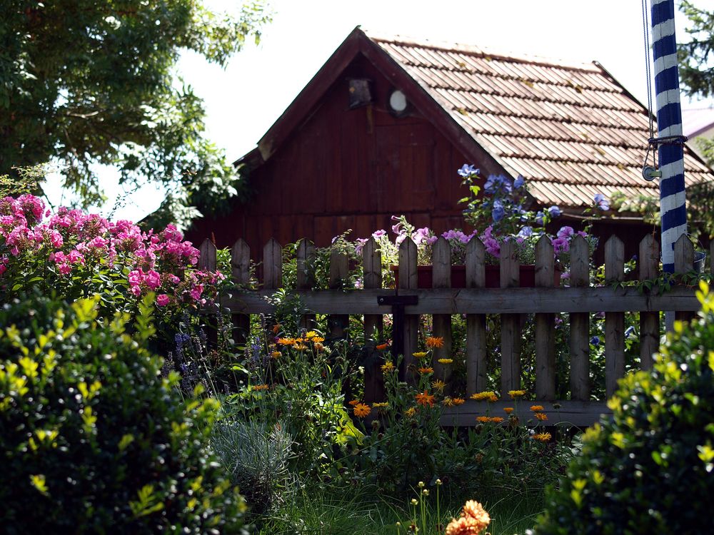 Bauerngarten Foto & Bild | landschaft, bauerngarten, natur Bilder auf