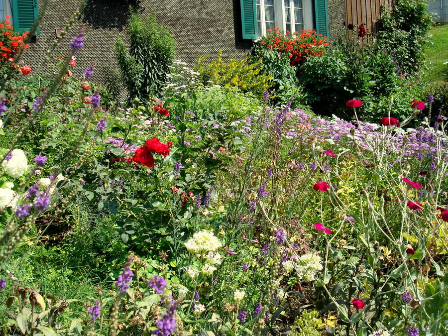 Bauerngarten auf dem Zuger Berg