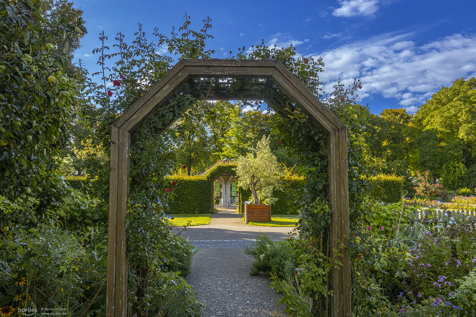 Bauerngarten Durchblick