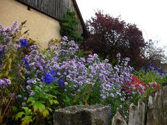 Bauerngarten in Franken