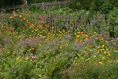 Bauerngarten in Püggen