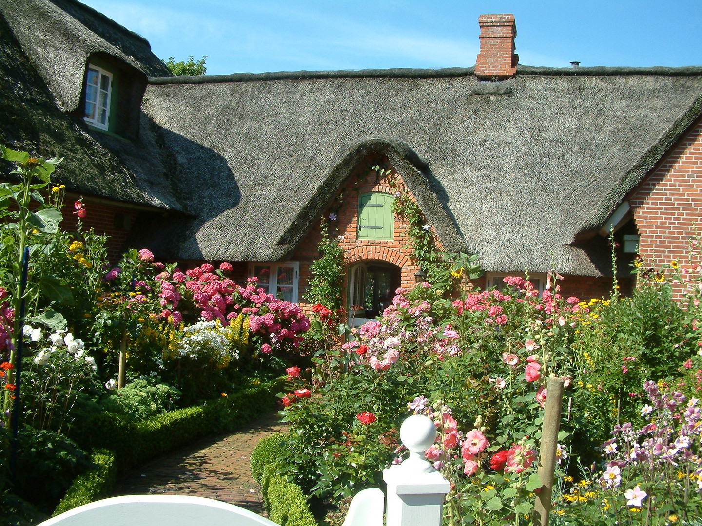 Bauerngarten in St. Peter - Ording