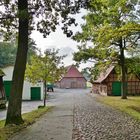 Bauerngehöft in Wehnsen bei Visselhövede im Herbst