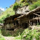 Bauernhaus auf dem Weg nach Dharapani