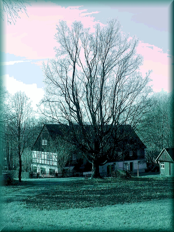 Bauernhaus im Erzgebirge