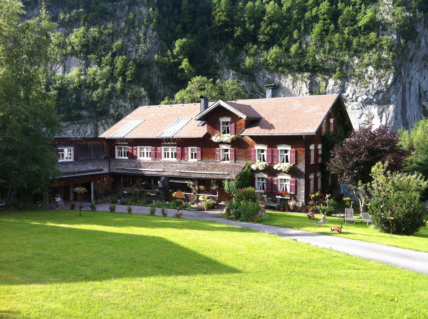 Bauernhaus im Vorarlberg