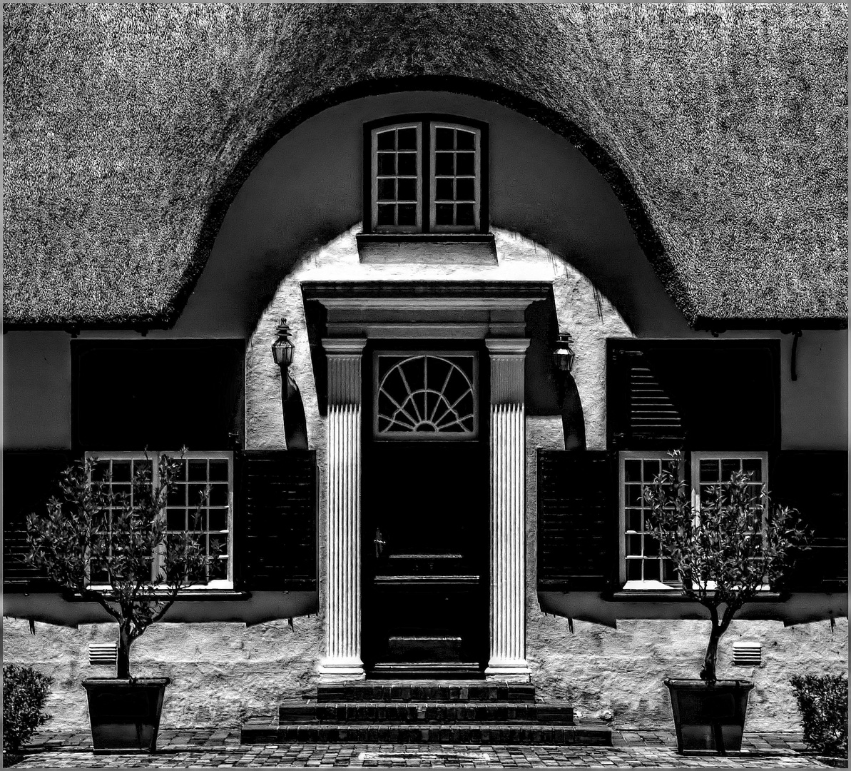 Bauernhaus im Weingut Vergelegen, Sommerset West Südafrika .....