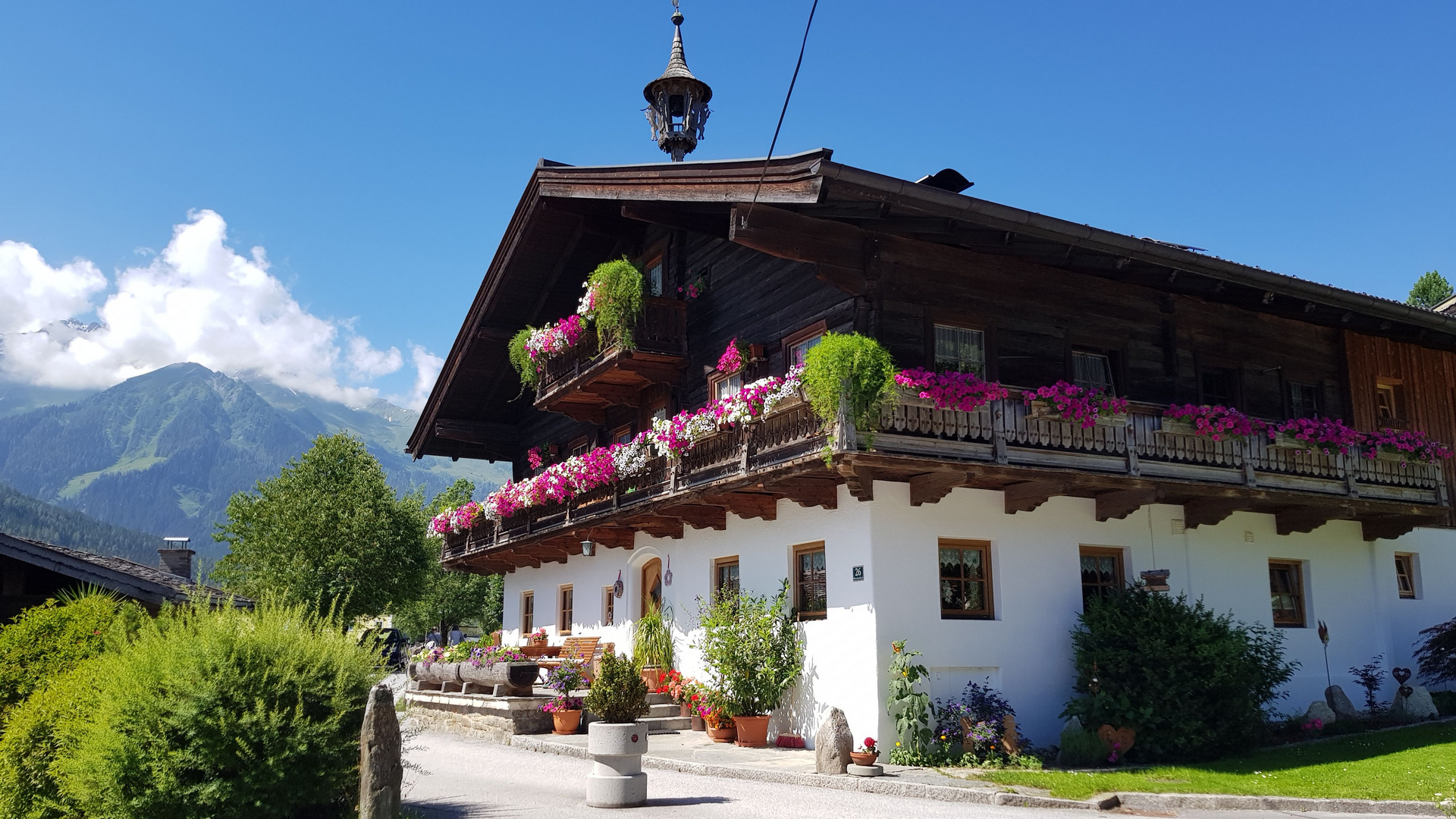 Bauernhaus in Bramberg,Pinzgau.