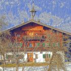 Bauernhaus in den Bergen