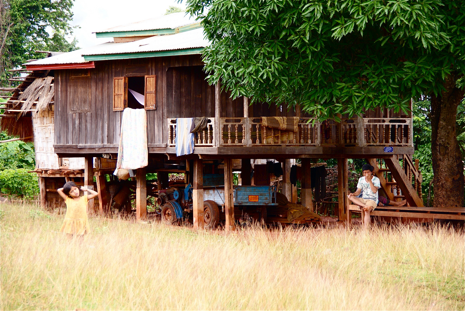 bauernhaus, laos 2010