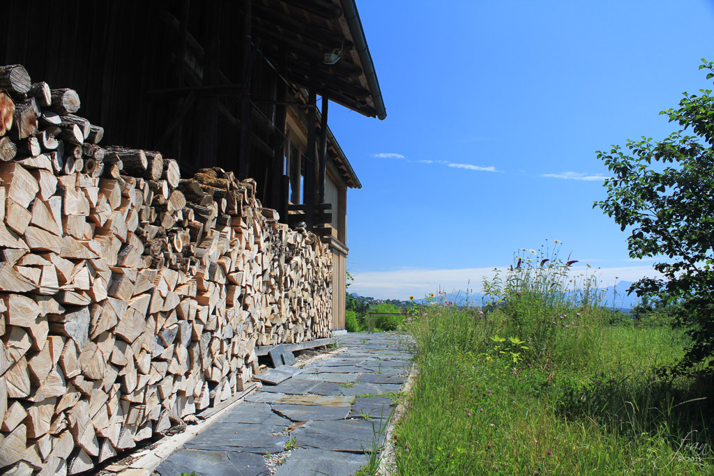 Bauernhaus mit Ausblick