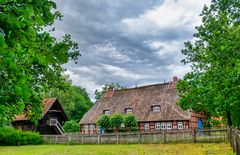 Bauernhaus mit Treppenspeicher