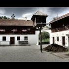Bauernhausmuseum in Amerang / Taubenschlag im Hof