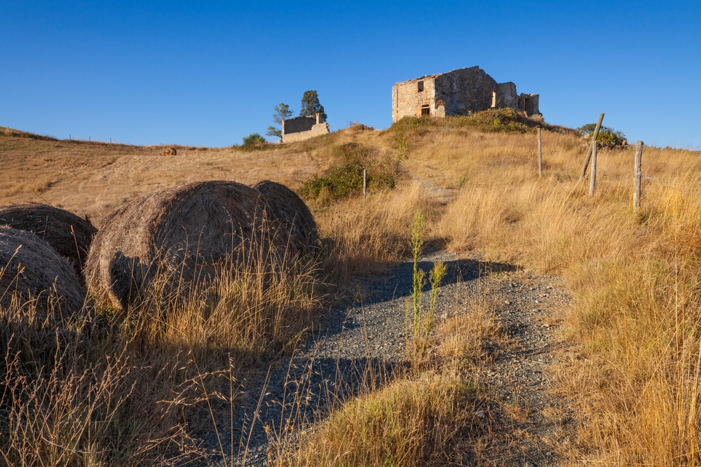 Bauernhausruine in der Toscana