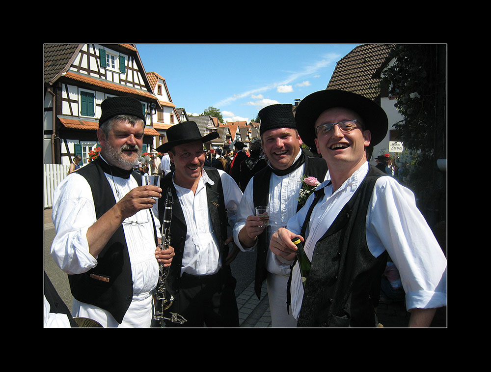 Bauernhochzeit im Elsaß