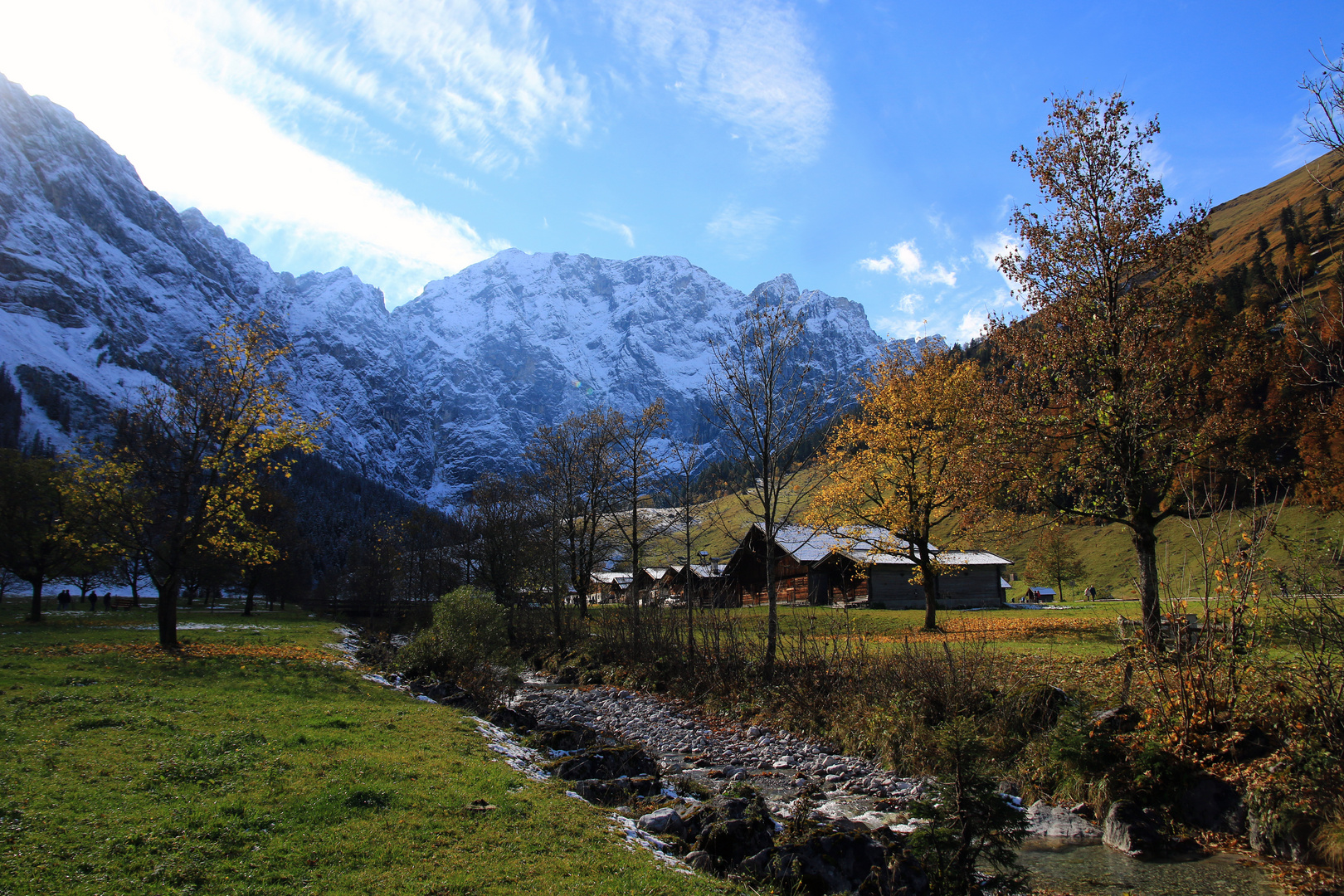 Bauernhöfe in der Eng